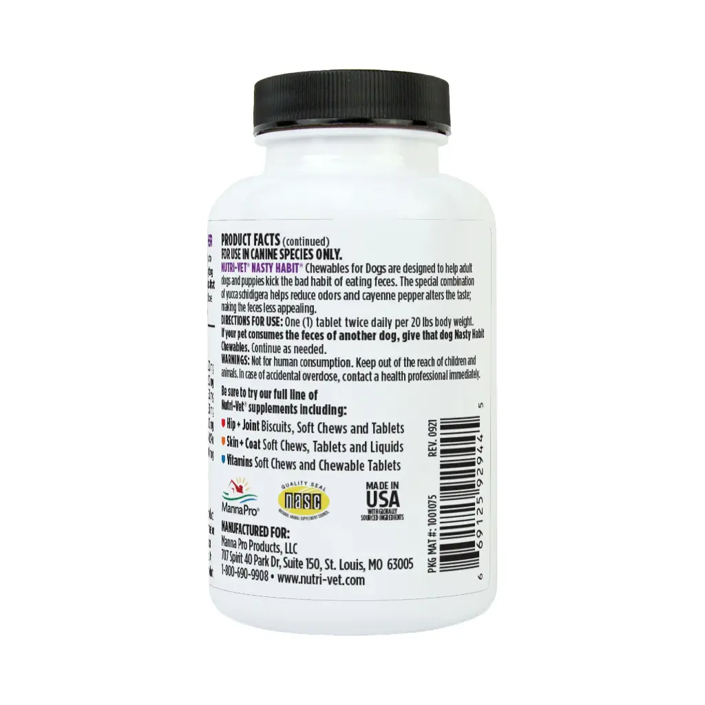 Nutrivet Nasty Habit Chews - 3.webp