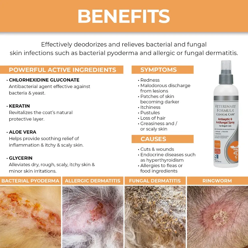 Veterinary Formula Antiseptic & Antifungal Spray 8oz 2.webp
