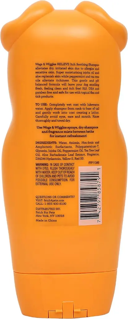 Wags & Wiggles Relieve Anti-Itch Dog Shampoo 2.webp