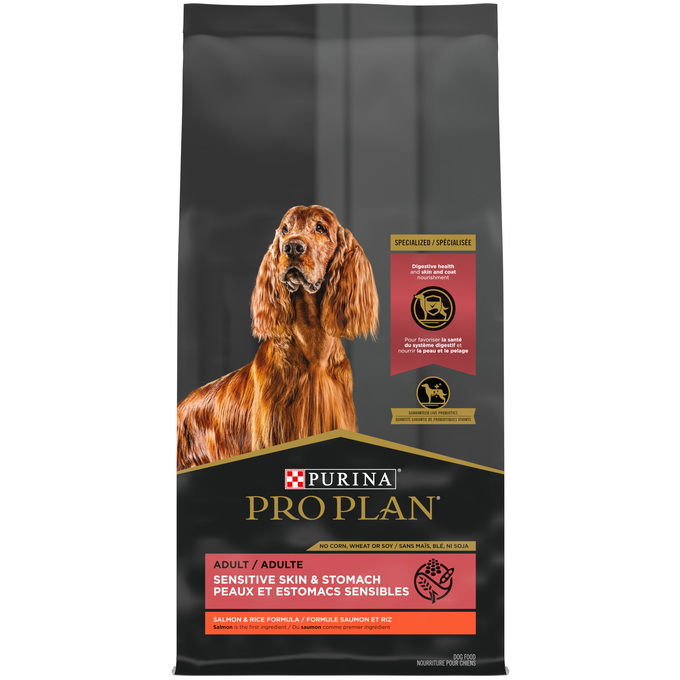 Purina Pro Plan Adult Sensitive Skin & Stomach Salmon & Rice 30lb