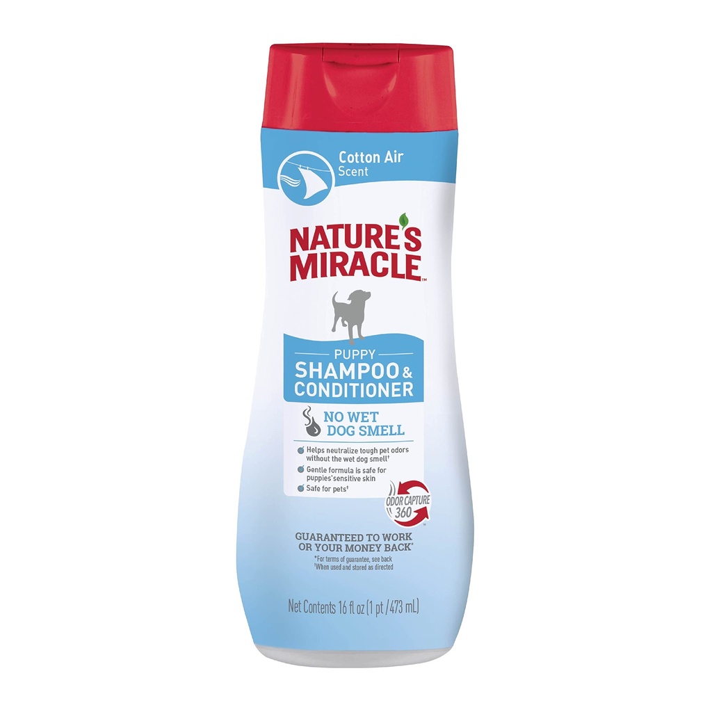 Nature's Miracle Puppy Shampoo & Conditioner 16oz