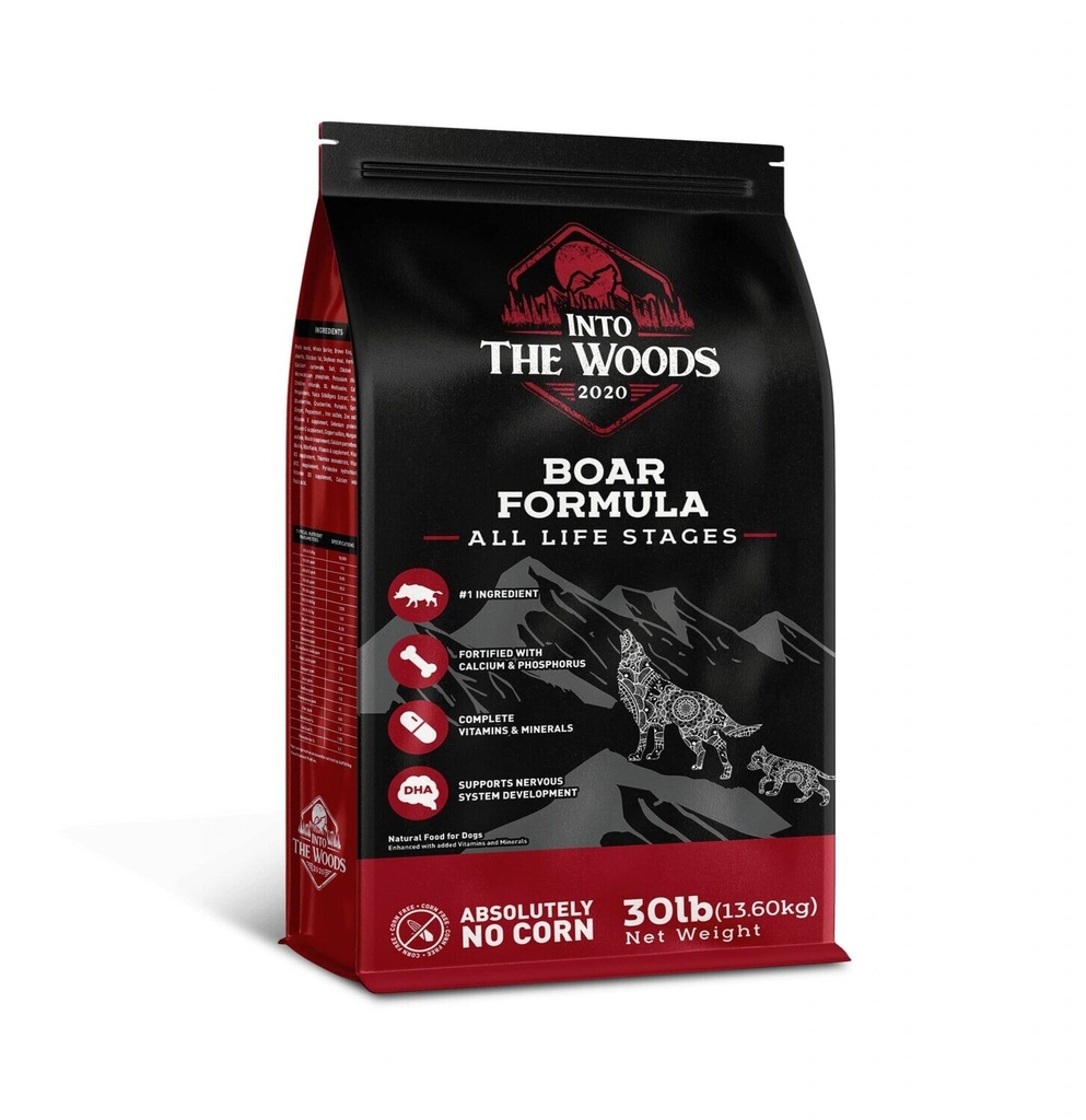 Into the Woods Boar Formula 6lb