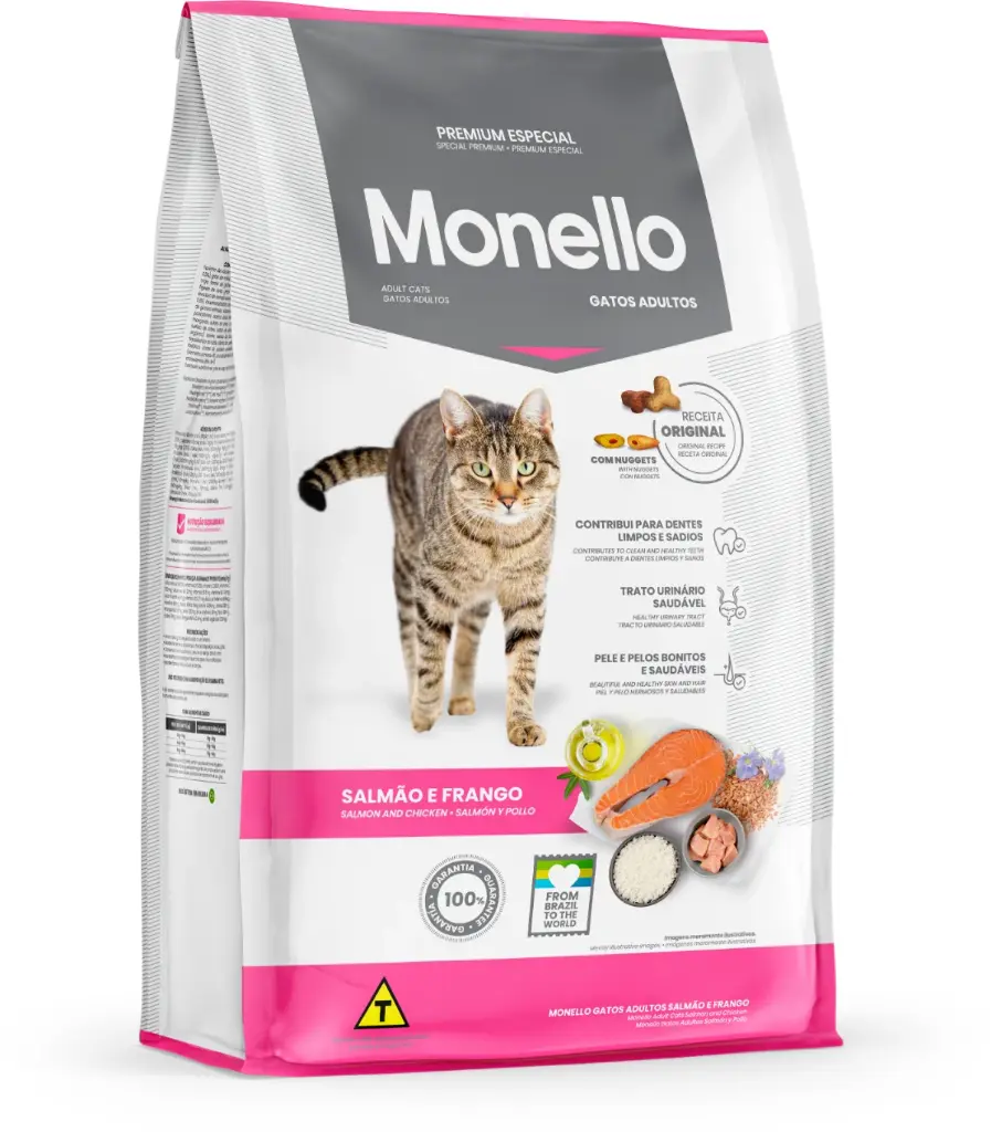Monello Adult Cats Salmon and Chicken - 7kg 