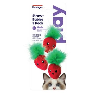 Outward Hound Strawbabies 3 Pk Pink