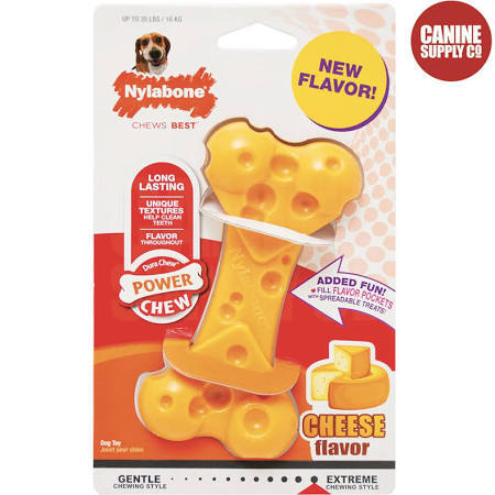 Nylabone Dental Chew Cheese Bone