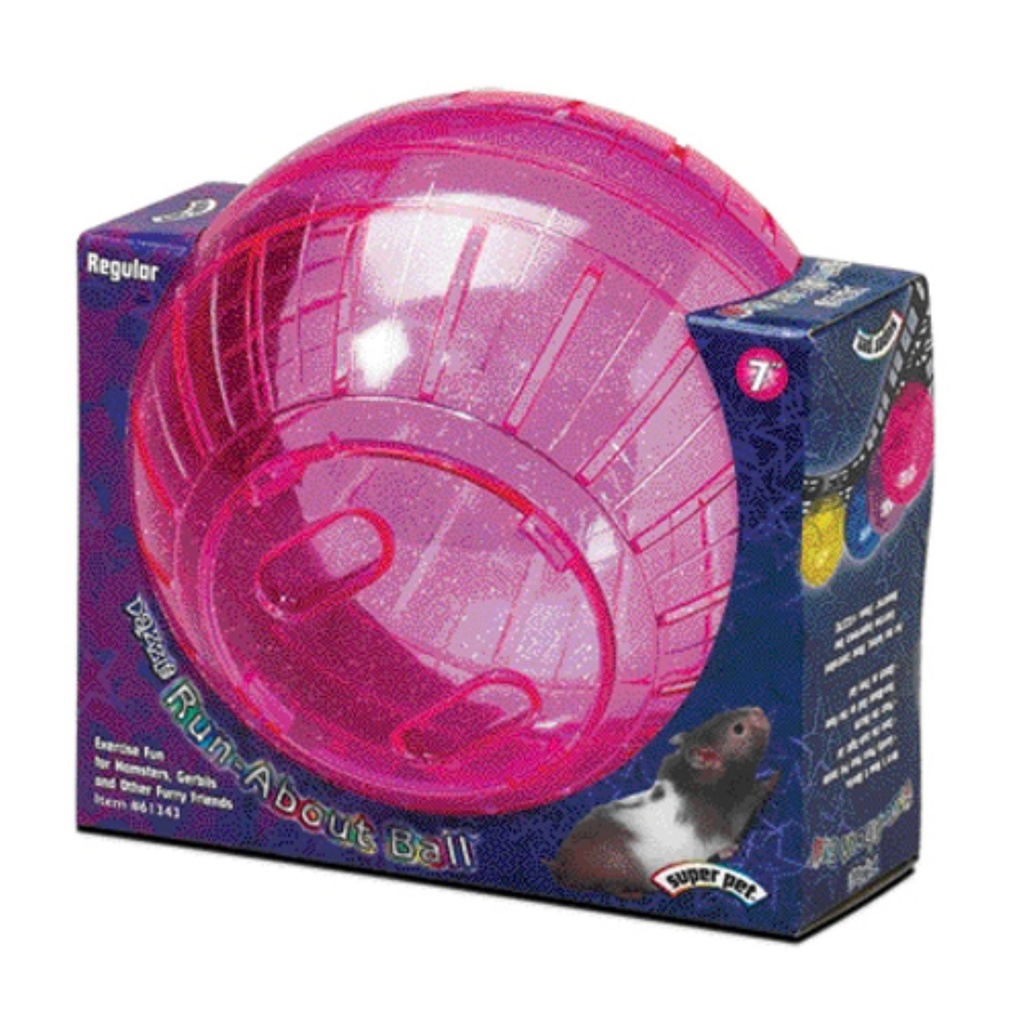 Kaytee Run-About Hamster Ball Dazzle 7"