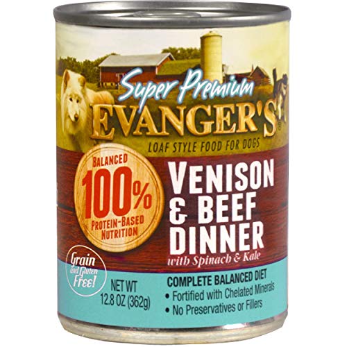 Evanger's Super Premium Venison & Beef Dinner for Dogs 12.5oz