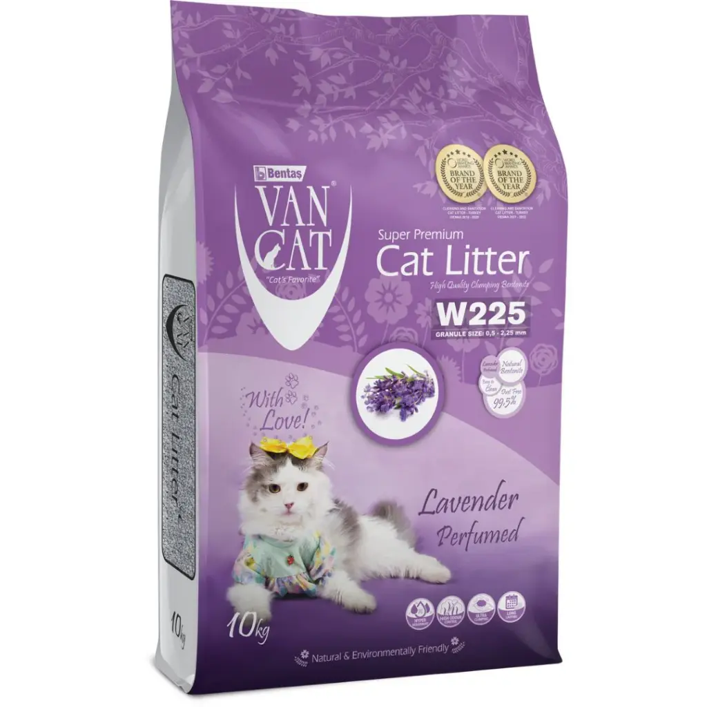 VanCat Clumping Cat Litter - Lavender 10kg