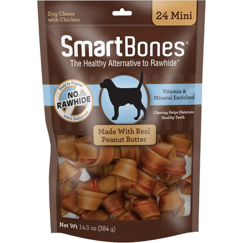 SmartBones - Chicken & Peanut Butter - 24 count