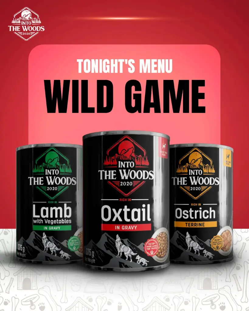 Into The Woods Canned Dog Food - Ostrich