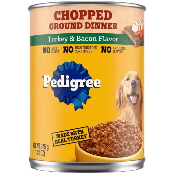 Pedigree Chopped Turkey & Bacon 375g