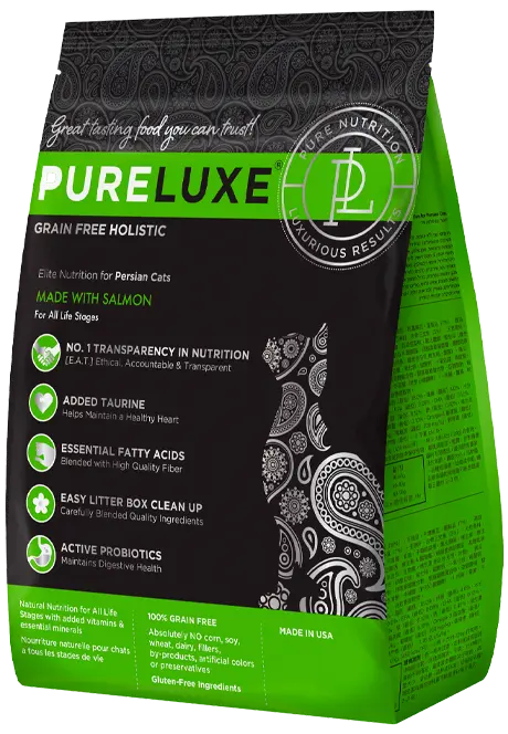 PureLuxe Elite Nutrition Grain Free Holistic Persian Cat 11lb