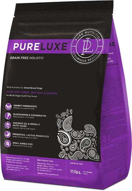 PureLuxe Elite Nutrition Grain Free Holistic Small Breed 11lb