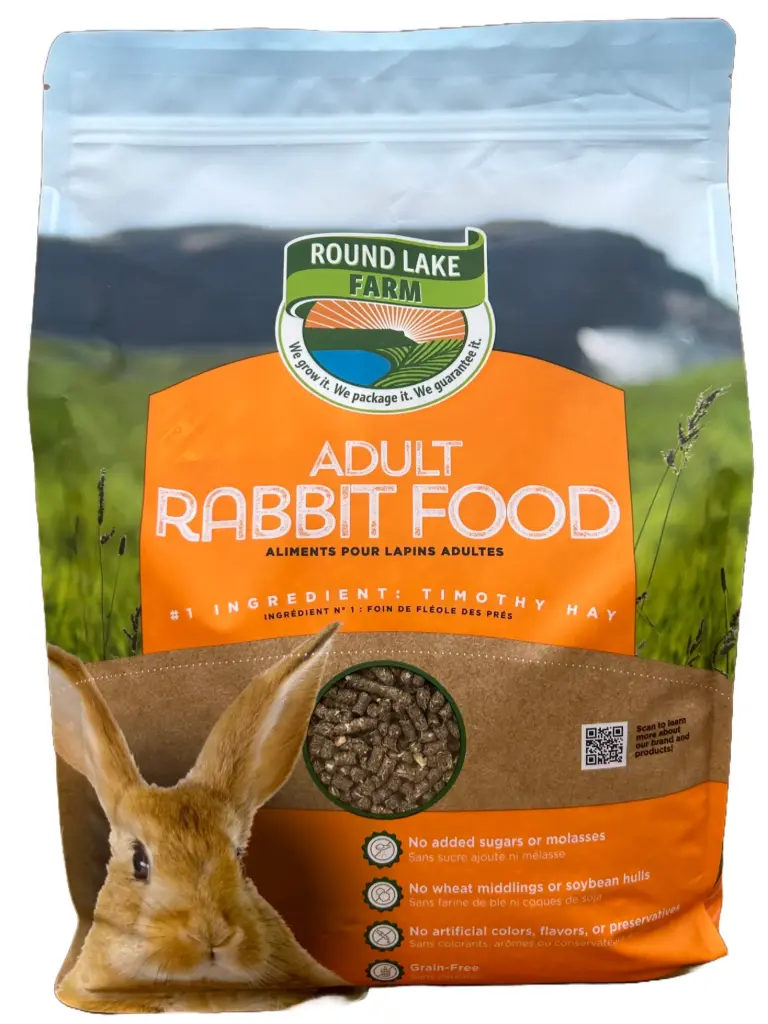Round Lake Farm Adult Rabbit Food 4lb