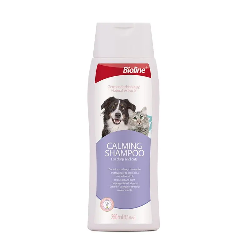 Bioline Calming Pet Shampoo for Dogs and Cats 8.5oz
