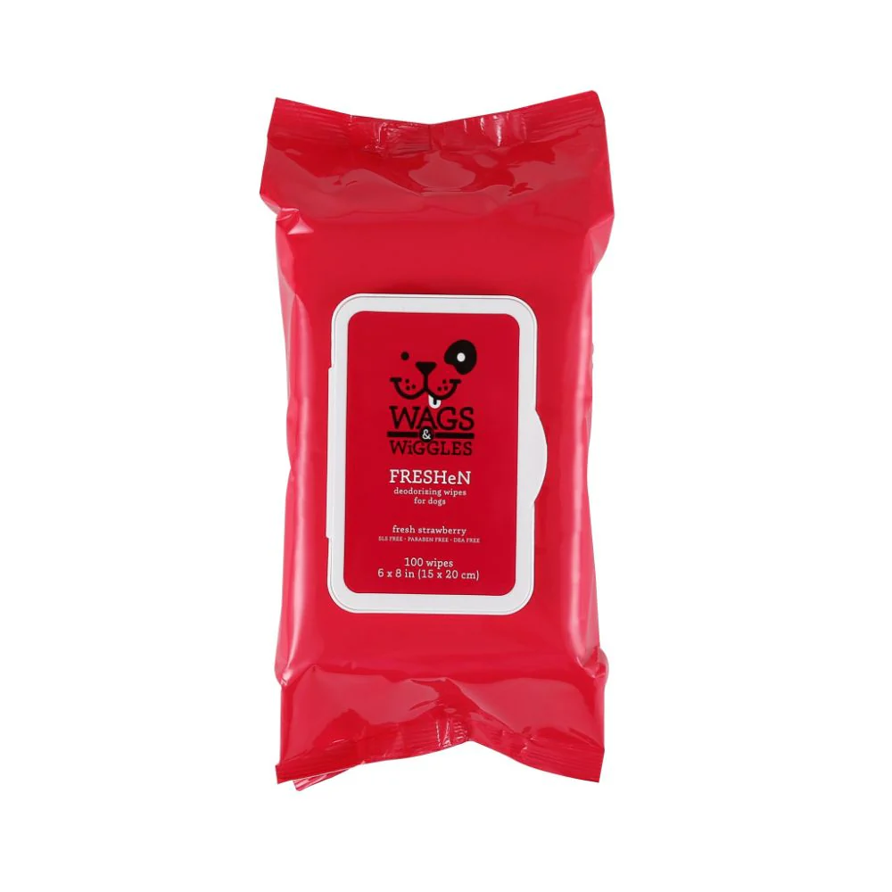 Wags & Wiggles Freshen Deodorizing Wipes - 100ct