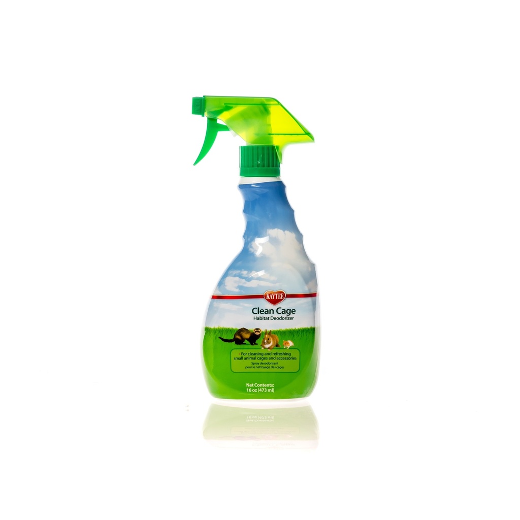 Kaytee Clean Cage Habitat Deodorizer Spray 16oz