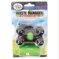 Wee-Wee Dispenser with Heavy Duty Waste Bags - 30 bags