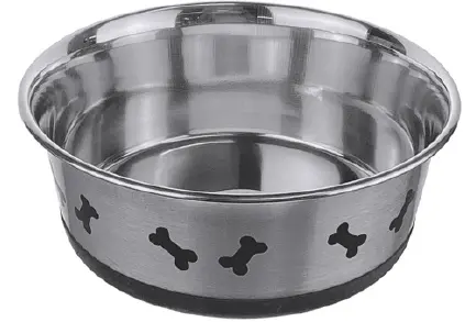 Paw Pets Pet Bowl with Antiskid Base