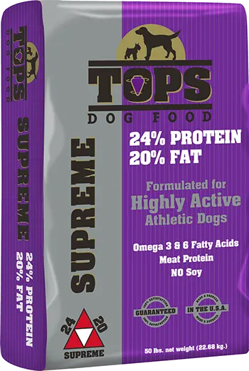 Tops Supreme Dog Food 50lb
