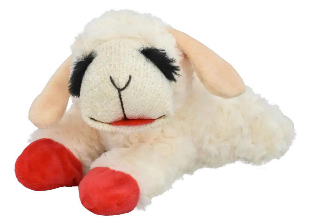 Lamb Chop Dog Toy