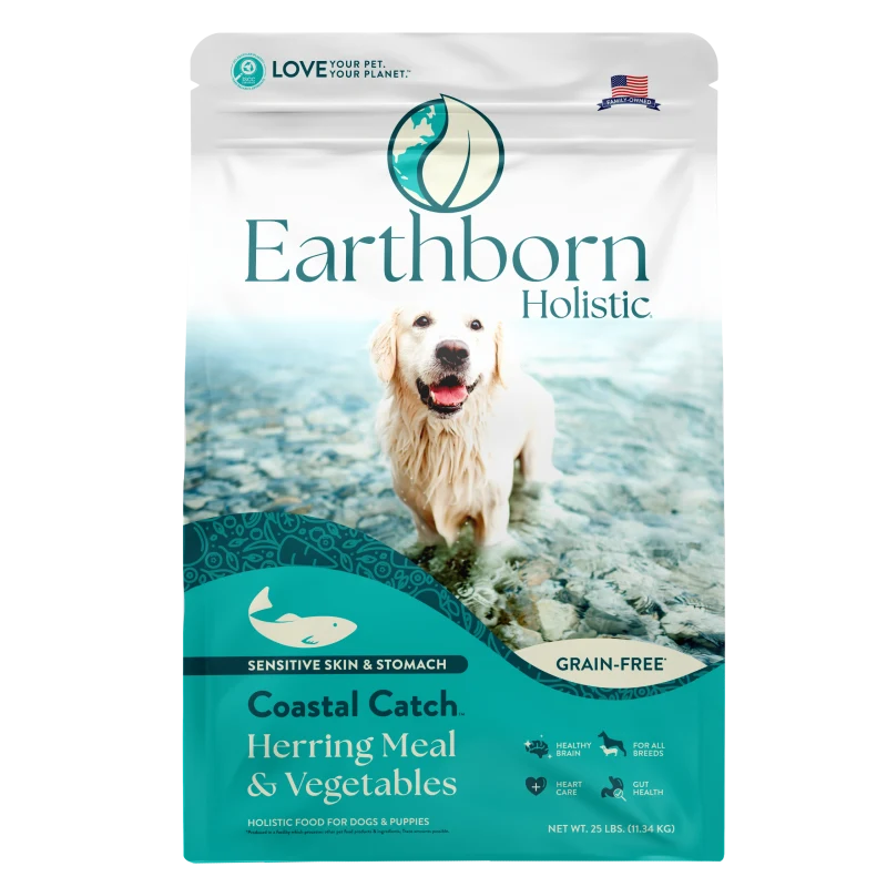 Earthborn Meadow Feast Herring Meal & Vegetables Grain-Free 4lb