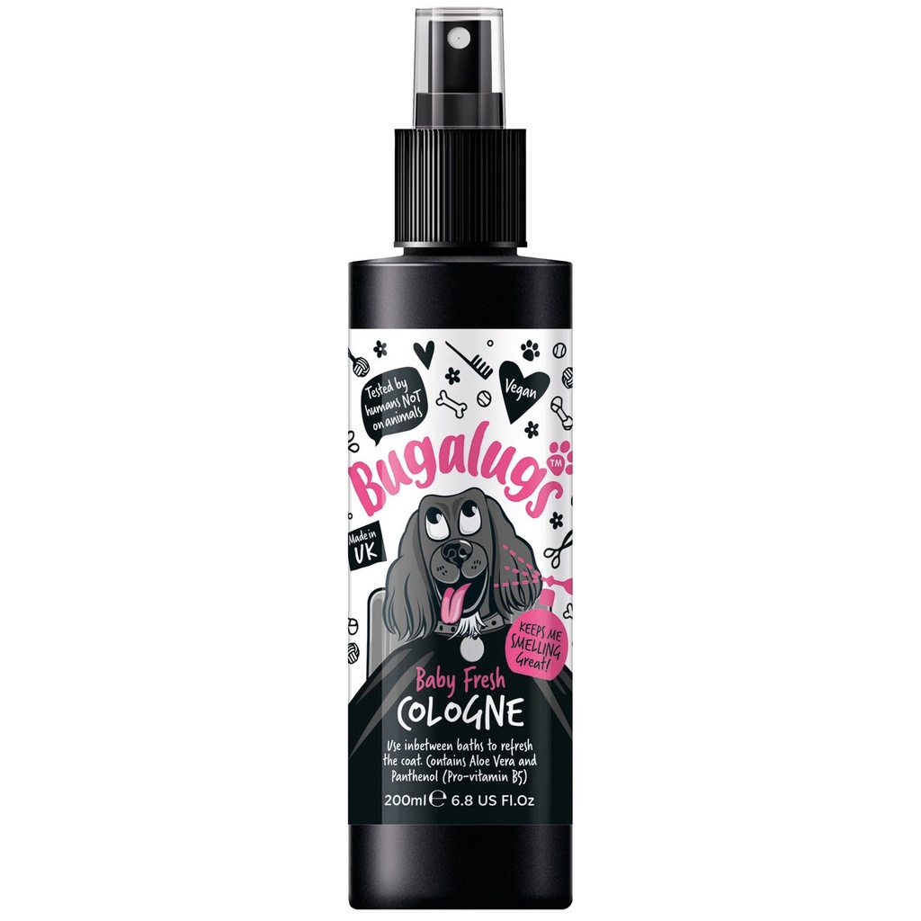 Bugalugs Deodorizing Cologne - Baby Fresh 200ml