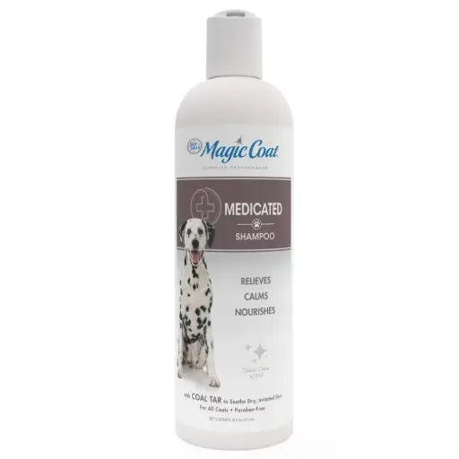 Magic Coat Medicated Dog Shampoo 16oz