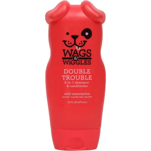Wags & Wiggles Soothe Double Trouble 2-in-1 Dog Shampoo & Conditioner 16 oz