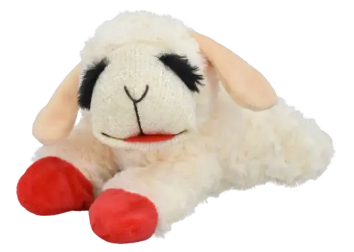 Lamb Chop Dog Toy