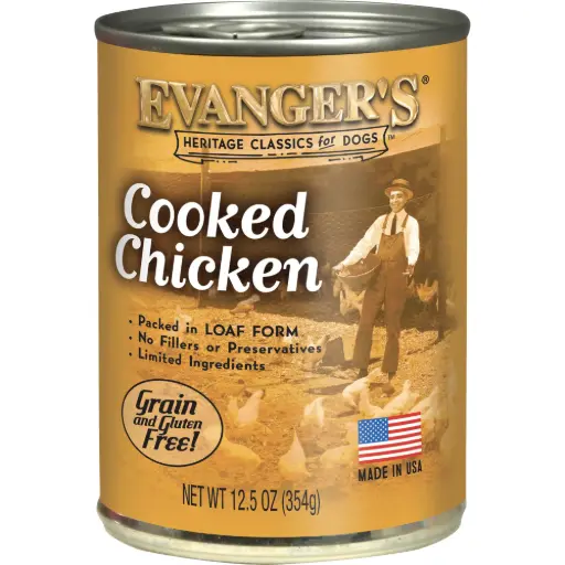 Evanger's Classic Recipes Cooked Chicken for Dogs 12.5oz