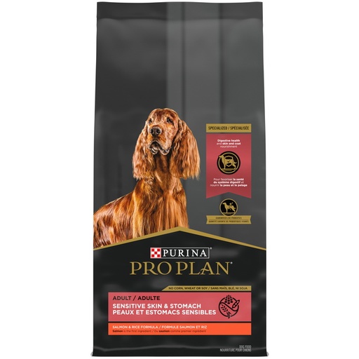 Purina Pro Plan Adult Sensitive Skin & Stomach Salmon & Rice 16lb
