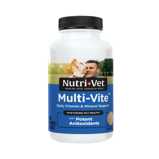 NutriVet - Adult Multi Vite Chews - 60 chews 