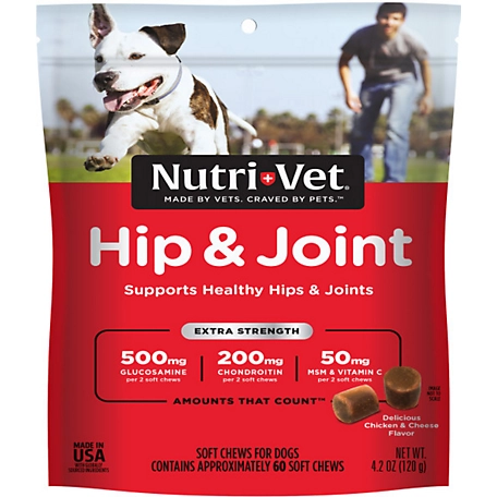 Nutrivet - Hip & Joint Extra Strength Soft Chews 4.2oz