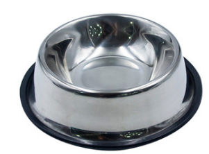 Pet Bowl Stainless Steel 5.5x18cm