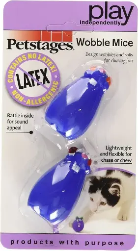 Petstages - Wobble Mice