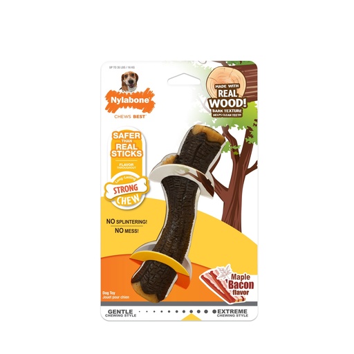 Nylabone Strong Chew Real Wood
