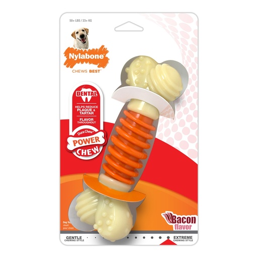 Nylabone DentalChew Bone Bacon - Large
