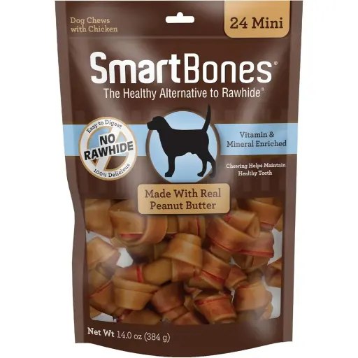 SmartBones - Chicken & Peanut Butter - 24 CT