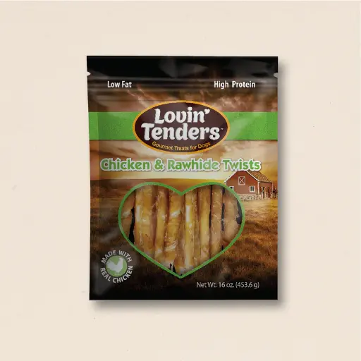 Lovin Tenders Chicken & Rawhide Twists