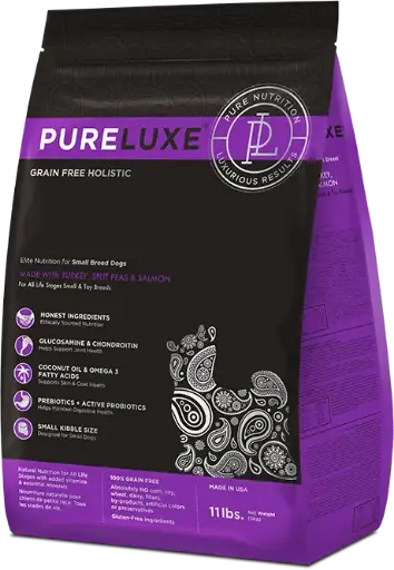 PureLuxe Elite Nutrition Grain Free Holistic Small Breed 11lb