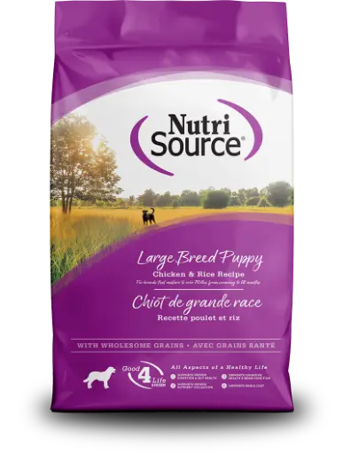 NutriSource Large Breed Puppy Chicken & Rice 5lb