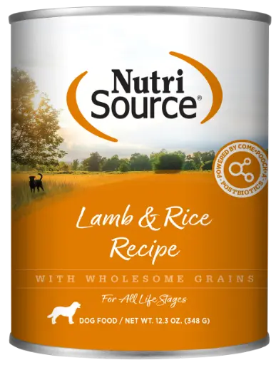 Nutrisource Lamb & Rice 13oz
