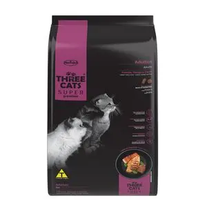 Three Cats Adult Chicken Salmon Beef 3kg