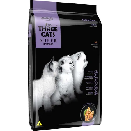 Three Cats Kitten Chicken 10kg