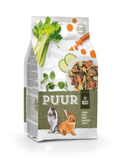 Witte Mollen Puur Rabbit 600g