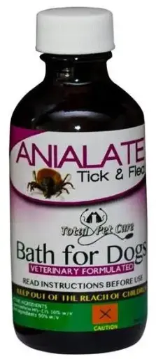 ANIALATE Tick & Flea Bath for Dogs 120ml